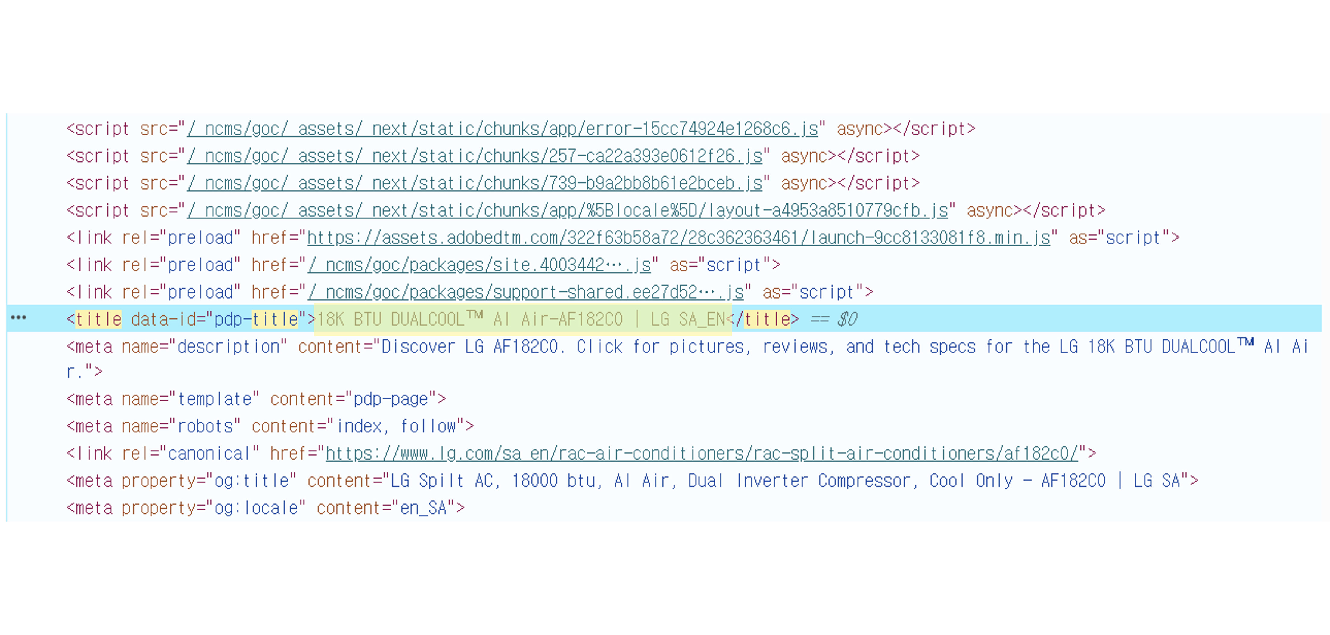 4. Title Tag